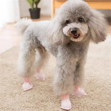 Load image into Gallery viewer, 4 PCS/Set  Cartoon Dog Shoes Pet Silicone Waterproof Rain Boots, S, M, L