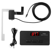 Load image into Gallery viewer, DAB+Digital Broadcasting Receiver Box Car DAB+Receiver Box with FM Forwarding, with FM Forwarding