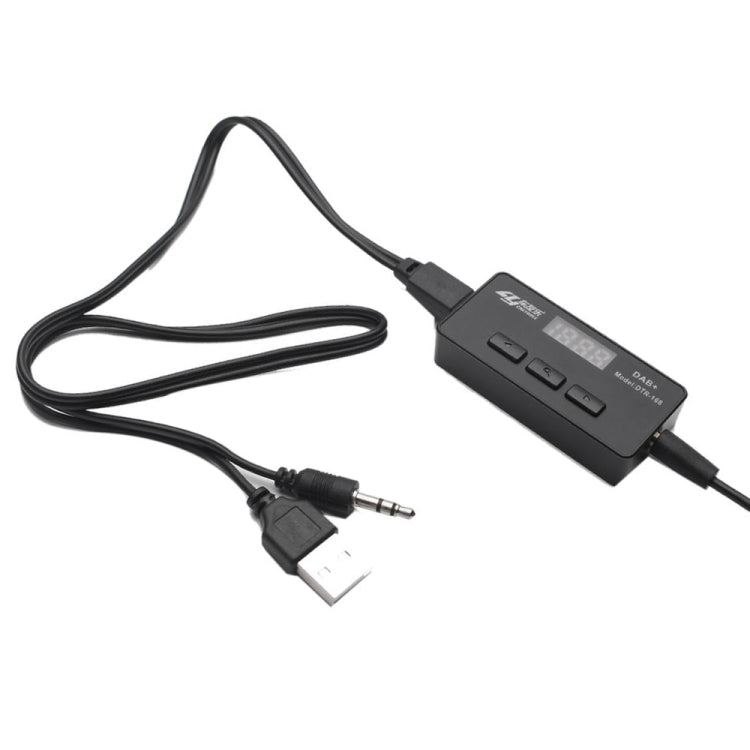 DAB+Digital Broadcasting Receiver Box Car DAB+Receiver Box with FM Forwarding, with FM Forwarding