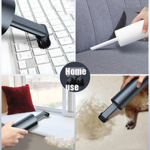 Load image into Gallery viewer, Creative Mini Handheld Portable Vacuum Cleaner USB Charging High Power Household Vacuum Cleaner, Space Gray, Pure White