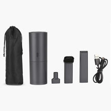 Load image into Gallery viewer, Creative Mini Handheld Portable Vacuum Cleaner USB Charging High Power Household Vacuum Cleaner, Space Gray, Pure White