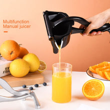 Load image into Gallery viewer, Aluminum Detachable Manual Juicer Lemon Watermelon Orange Fruit Juicer, Silver, Gold, Titanium Black, Rose Red, Black