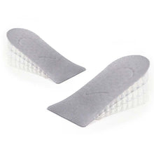 Load image into Gallery viewer, JF101 Invisible Transparent Silicone Heightening Pad Heel Heightening Insole Shock Absorption Half Pad, One Layer, Two Layer, Three Layer
