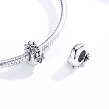 Load image into Gallery viewer, S925 Sterling Silver Animal Footprint Beads DIY Bracelet Accessories