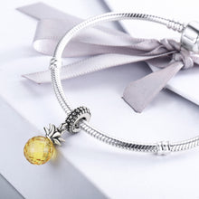 Load image into Gallery viewer, S925 Sterling Silver Fruit Series Pineapple Love Pendant DIY Bracelet Accessories, SCC150