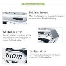 Load image into Gallery viewer, S925 Sterling Silver Hollow Beads Mothers Day Gift DIY Bracelet Accessories, SCC429