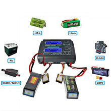 Load image into Gallery viewer, HTRC T240 Touch Balance Model Airplane Lithium Battery Charger Remote Control Car Toy B6 Charger,, EU Plug, US Plug