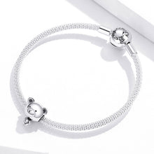 Load image into Gallery viewer, S925 Sterling Silver Beaded Bear Beads DIY Bracelet Accessories, SCC1502