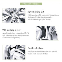 Load image into Gallery viewer, S925 Sterling Silver Flower Shape Dripping Oil Silver Beads DIY Bracelet Accessories, SCC729