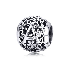 Load image into Gallery viewer, S925 Sterling Silver Pattern Letter Beads DIY Bracelet Beaded, SCC1158