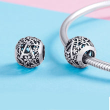 Load image into Gallery viewer, S925 Sterling Silver Pattern Letter Beads DIY Bracelet Beaded, SCC1158