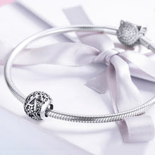 Load image into Gallery viewer, S925 Sterling Silver Pattern Letter Beads DIY Bracelet Beaded, SCC1158