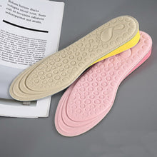 Load image into Gallery viewer, 2 Pairs Massage Inner Heightening Insoles Men and Women EVA Breathable Sports Heightening Shoes Full Pad, 35-36, 37-38, 39-40