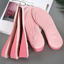 Load image into Gallery viewer, 2 Pairs Massage Inner Heightening Insoles Men and Women EVA Breathable Sports Heightening Shoes Full Pad, 35-36, 37-38, 39-40