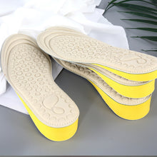 Load image into Gallery viewer, 2 Pairs Massage Inner Heightening Insoles Men and Women EVA Breathable Sports Heightening Shoes Full Pad, 35-36, 37-38, 39-40