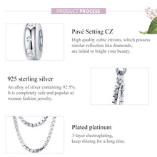Load image into Gallery viewer, S925 Sterling Silver Simple Two-layer Chain Safety Chain DIY Bracelet Accessories, SCC1419