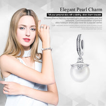 Load image into Gallery viewer, S925 Sterling Silver Elegant Pearl Charm DIY Bracelet Accessories, SCC137