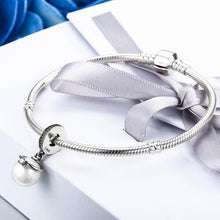 Load image into Gallery viewer, S925 Sterling Silver Elegant Pearl Charm DIY Bracelet Accessories, SCC137