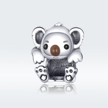 Load image into Gallery viewer, S925 Sterling Silver Cute Koala Animal Bead DIY Bracelet Accessory, SCC1304