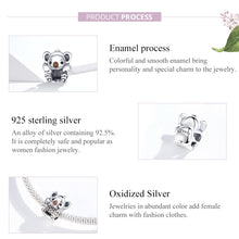 Load image into Gallery viewer, S925 Sterling Silver Cute Koala Animal Bead DIY Bracelet Accessory, SCC1304
