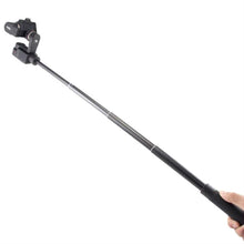 Load image into Gallery viewer, Handheld Three-axis Gimbal Stabilizer GoPro Selfie Stick Extension Length : 19cm-73cm, Length: 19cm-73cm