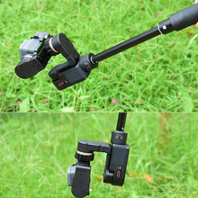 Load image into Gallery viewer, Handheld Three-axis Gimbal Stabilizer GoPro Selfie Stick Extension Length : 19cm-73cm, Length: 19cm-73cm
