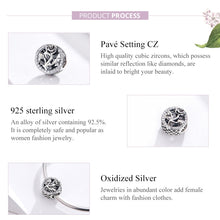 Load image into Gallery viewer, S925 Sterling Silver Rose Flower Beaded DIY Bracelet Accessories, SCC1189