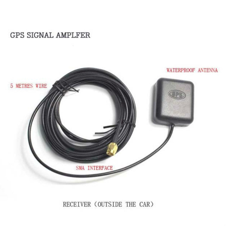 ANT-1575R GPS Car Antenna GPS Signal Repeater Antenna Amplifier Antenna SMA Interface, ANT-1575R