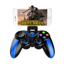 Load image into Gallery viewer, IOS Android Game Handle Bluetooth Direct Connection Handle PC TV Game Handle, 013 Blue, 013 Red