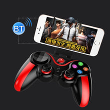 Load image into Gallery viewer, IOS Android Game Handle Bluetooth Direct Connection Handle PC TV Game Handle, 013 Blue, 013 Red