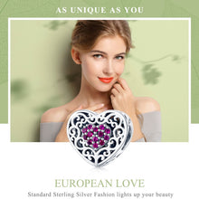 Load image into Gallery viewer, S925 Sterling Silver Heart-shaped Pattern Beads DIY Bracelet Accessories, SCC1109