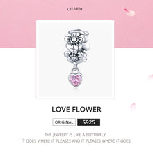 Load image into Gallery viewer, S925 Sterling Silver Flower Bead DIY Bracelet Accessories, SCC1485