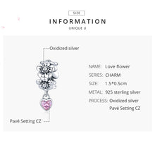 Load image into Gallery viewer, S925 Sterling Silver Flower Bead DIY Bracelet Accessories, SCC1485