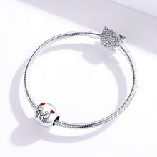 Load image into Gallery viewer, S925 Sterling Silver I Love My Home Beaded DIY Bracelet Accessories