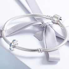 Load image into Gallery viewer, Lucky Eyes Beaded S925 Sterling Silver Loose Beads DIY Bracelet Silver Beads