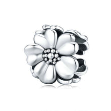 Load image into Gallery viewer, Flower Beaded S925 Sterling Silver Loose Bead DIY Bracelet Accessories, SCC1486