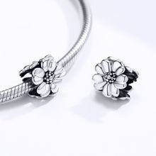 Load image into Gallery viewer, Flower Beaded S925 Sterling Silver Loose Bead DIY Bracelet Accessories, SCC1486