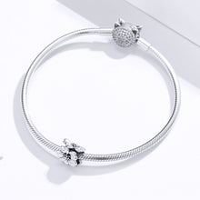 Load image into Gallery viewer, Flower Beaded S925 Sterling Silver Loose Bead DIY Bracelet Accessories, SCC1486