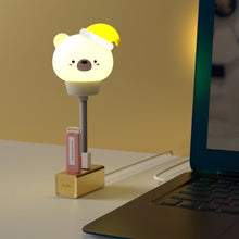 Load image into Gallery viewer, USB Night light LED Cute Bedroom Sleep Eye Protection Bedside Lamp, Regular Version, Remote Control Version