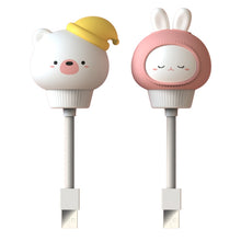 Load image into Gallery viewer, USB Night light LED Cute Bedroom Sleep Eye Protection Bedside Lamp, Regular Version, Remote Control Version