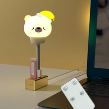 Load image into Gallery viewer, USB Night light LED Cute Bedroom Sleep Eye Protection Bedside Lamp, Regular Version, Remote Control Version