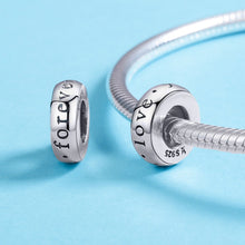 Load image into Gallery viewer, Girlfriend Gift S925 Sterling Silver Always Love You Love Heart Shaped Beads