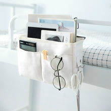 Load image into Gallery viewer, Dormitory Bedside Mobile Phone Storage Bag Hanging Sundries Basket