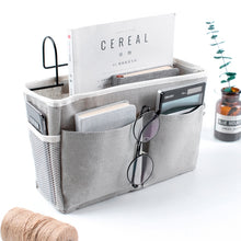 Load image into Gallery viewer, Dormitory Bedside Mobile Phone Storage Bag Hanging Sundries Basket