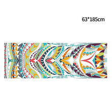 Load image into Gallery viewer, Portable Printed Non-slip Environmental Protection Yoga Mat Drape, Size: 185 x 63cm