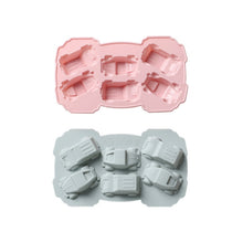 Load image into Gallery viewer, 6 PCS Creative Cake Chocolate Mold 3D Car Cartoon Household Silicone Baking Ice Tray Mold, 3D Car Shape (Blue), 3D Car Shape(Pink)