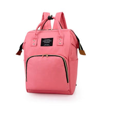 Load image into Gallery viewer, Mummy Bag Large Capacity Multifunctional Backpack Waterproof Baby Bottle Diaper Bag, Red, Green, Black, Pink Red, Red Beige Blue, Red White Blue, Light Pink, Pink, Dark Blue, Light Blue