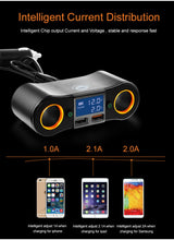 Load image into Gallery viewer, ZNB02 Car Charger Dual USB Car Cigarette Lighter, ZNB02
