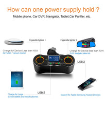 Load image into Gallery viewer, ZNB02 Car Charger Dual USB Car Cigarette Lighter, ZNB02