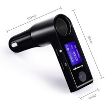 Load image into Gallery viewer, G7S Car Hands-free Bluetooth MP3 Player FM Transmitter With LCD Display, G7S